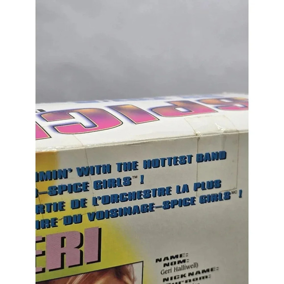 Spice Girls On Tour Geri Halliwell Ginger Spice Doll Galoob 1998 In Box - Picture 11 of 13